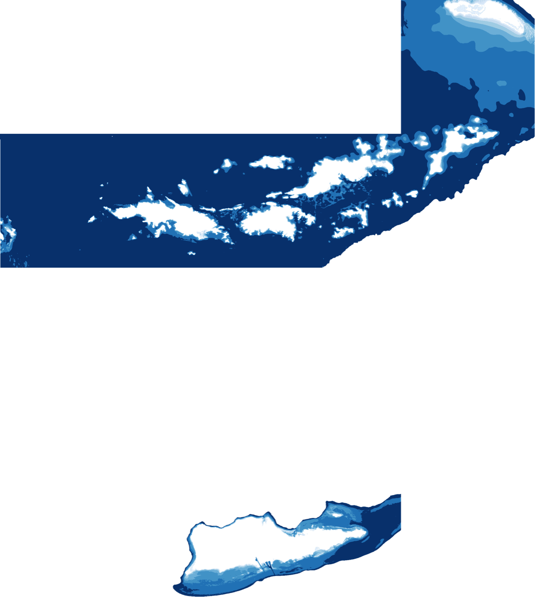U.S. Virgin Islands depth coverage